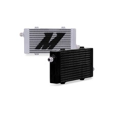 Mishimoto Universal Cross Flow Bar Plate Oil Cooler Small Silver Mishimoto Universal Cross Flow Bar Plate Oil Cooler Small Silver