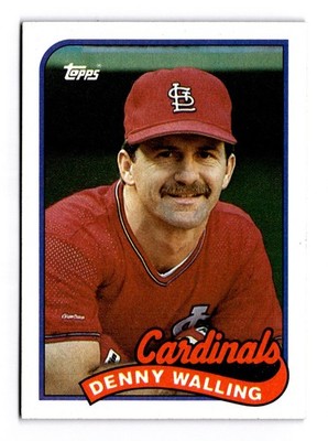 1989 Topps Denny Walling #196   y90d8
