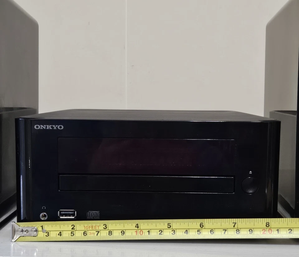 Onkyo CR-265 Mini Stereo System CD Bluetooth D-T25 Speakers No Remote READ - Image 4 of 4