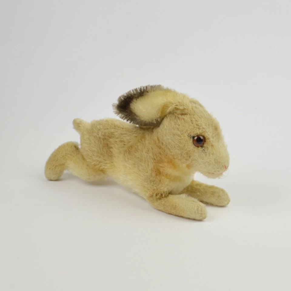 Steiff Hoppy - Lapin Allongé - Vintage - Ancien - Peluche - Photo 4/4