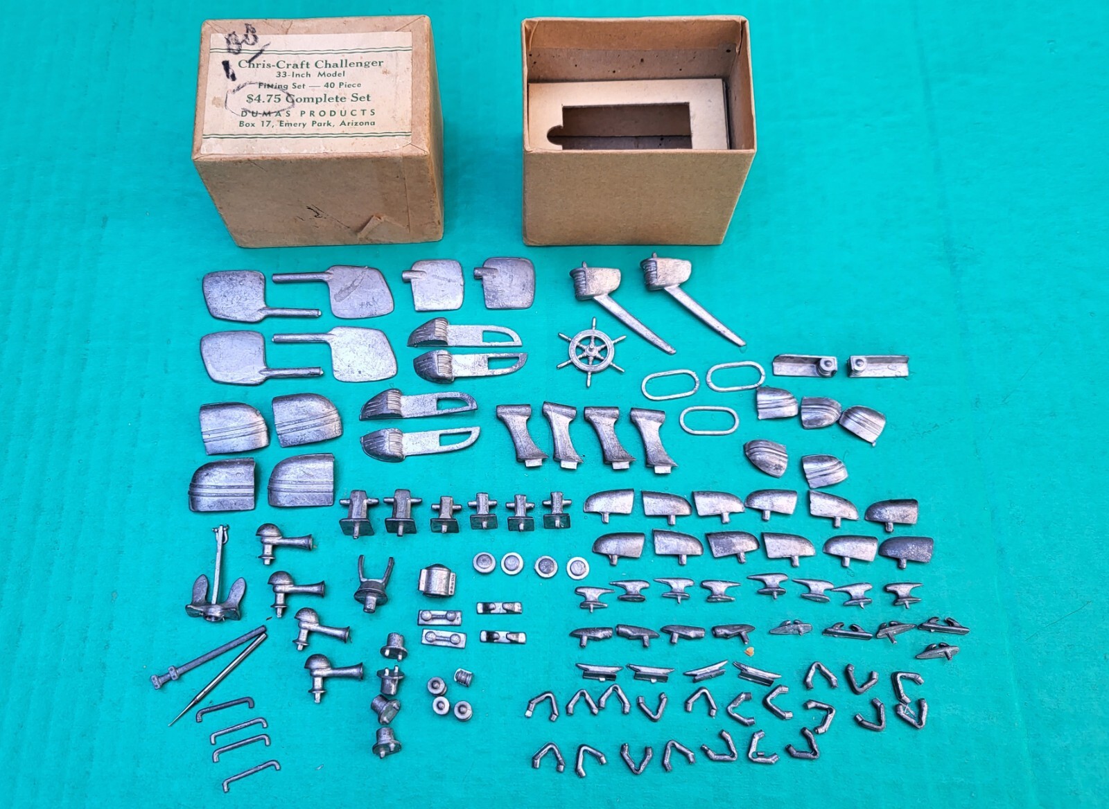 Dumas Chris Craft CHALLENGER Fitting Set for 33" Model Kit 1940s NOS