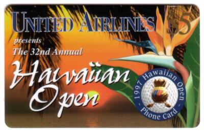 United Airlines Hawaiian Open キャップ 未使用 United Airlines Hawaiian Open キャップ 未使用