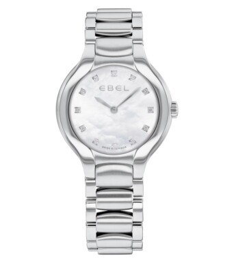 Brand New Ebel Women s Beluga Mother of Pearl With Diamond Markers Watch 1216038