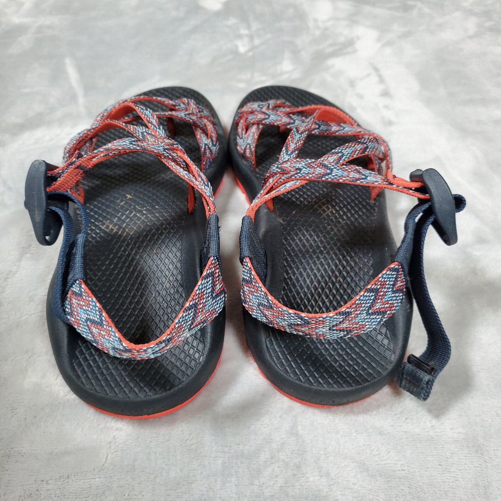 CHACO ZX/2 Classic Outdoors Hiking Sandal Women’s Sz 7 Motif Eclipse Blue Coral image 3