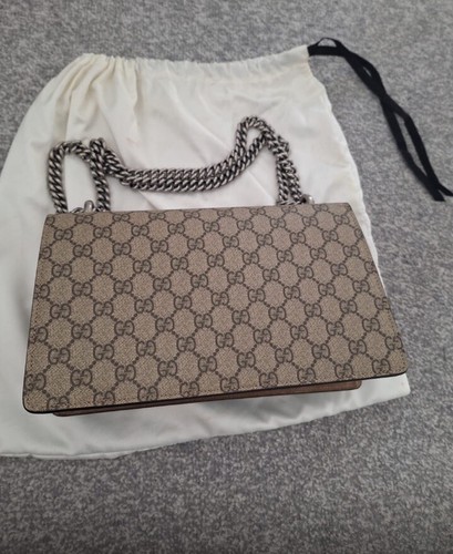 GUCCI Dionysus Beige Small Shoulder Bag 499623 RRP £2400 100% Authentic - Picture 13 of 15