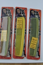 Vintage Comb by All American Unbreakable All Purpose New in Package 3 Packages
