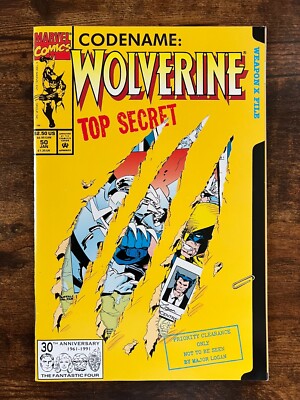 Wolverine #50 1992 Marvel Comics Modern Age Key Issue - VF