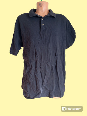 Hanes Herren Kurzarm Shirt Gr. XL Schwarz 0006