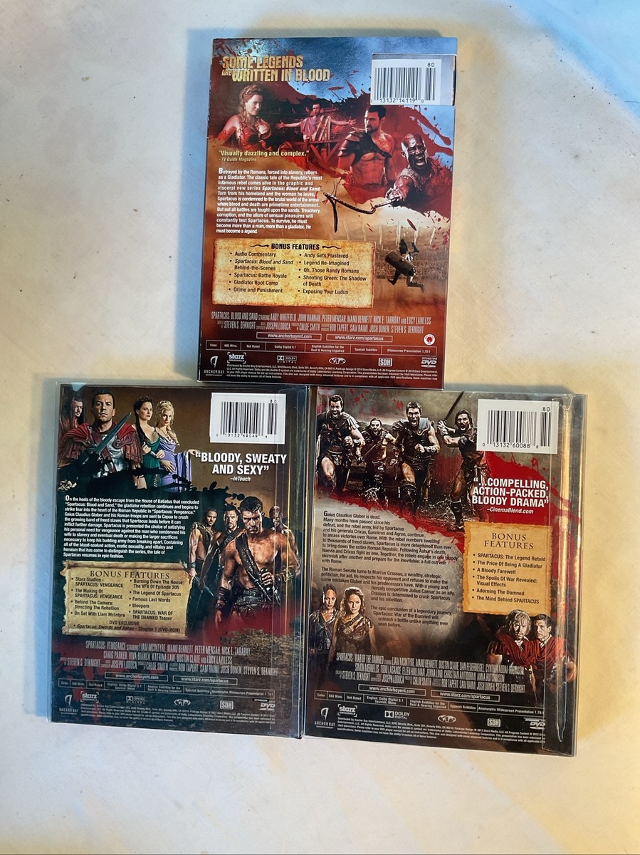 Spartacus Season 1-3 | eBay