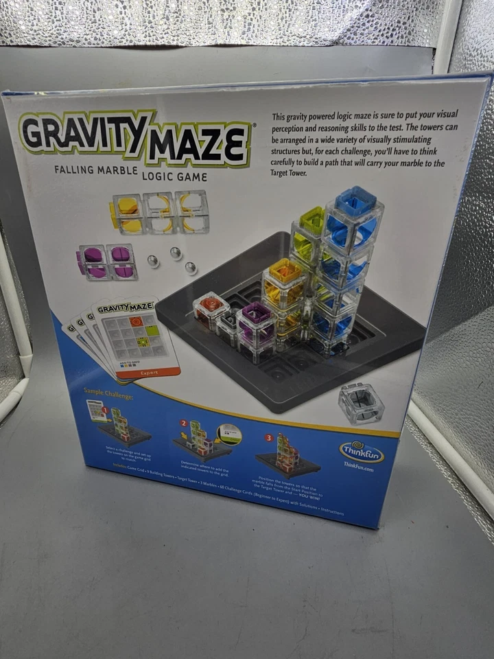 Thinkfun Gravity Maze Mármol Correr Juego Cerebral y Juguete STEM 2015 Precintado Foto 3 de 4
