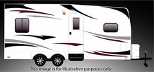Rv Trailer Hauler Camper Motor-home Large Decalsgraphics Kits 24-k-3