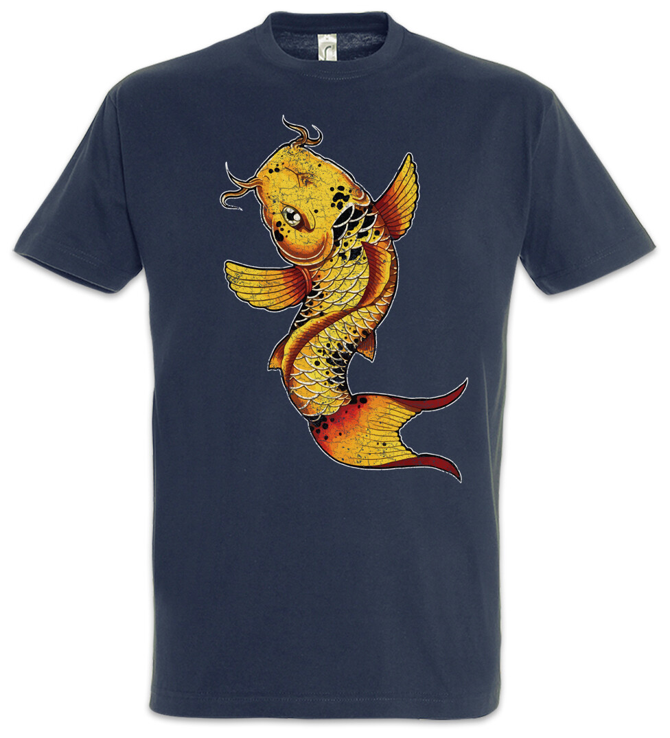 ALTRA T shirt Koi pesce pescatore mare fiume canna da gatto e lenza andare pesca