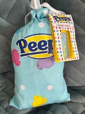 PEEPS EASTER BLUE LOUNGE SLEEP RELAX PANTS SIZE L/XL - NEW WITH TAGS
