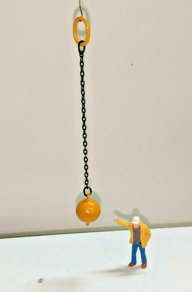 Wrecking ball toy outlet crane