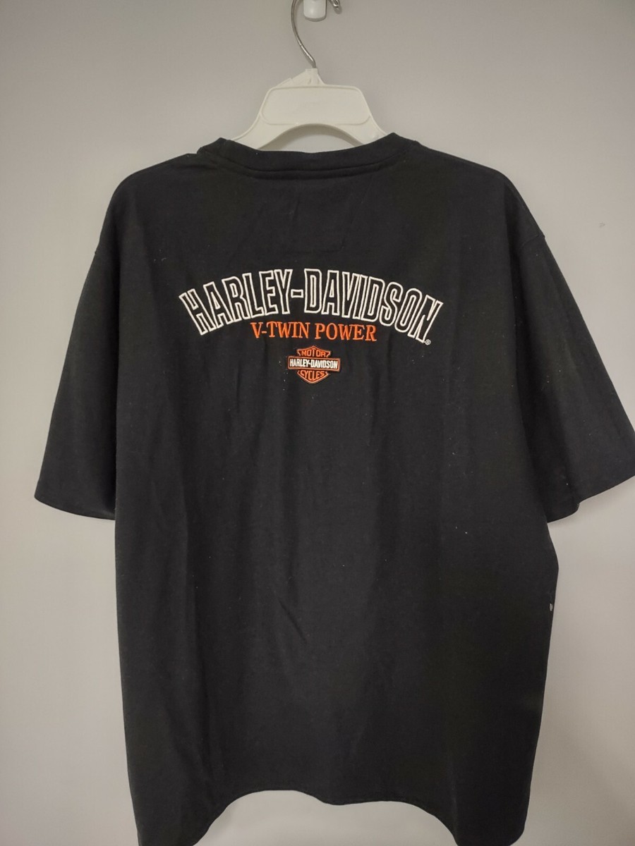 トップス Harley-Davidson Harley-Davidson® Men's Ghoulish Skull 1/4 Zip Cadet Pullover
