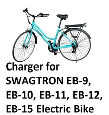 🔥AC Adapter battery Charger for SWAGTRON EB-9, EB-10, EB-11, EB-12, EB-15 ebike