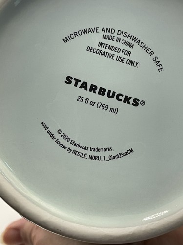 Large Starbucks Mug/Cup ~ Dated 2020 ~ 26 fl. oz.~ Holly/Pine/Floral Design - Picture 5 of 7