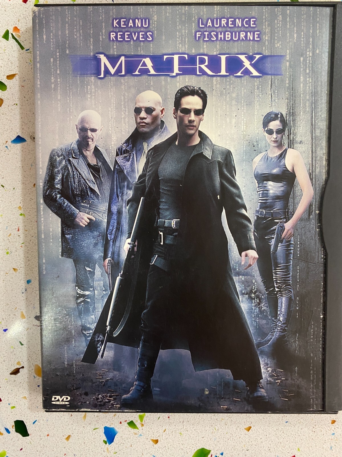 Matrix DVD Keanu Reeves Laurence Fishburne - Español Inglés