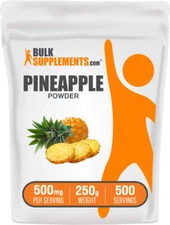 BulkSupplements Pineapple Powder - 500mg per Serving