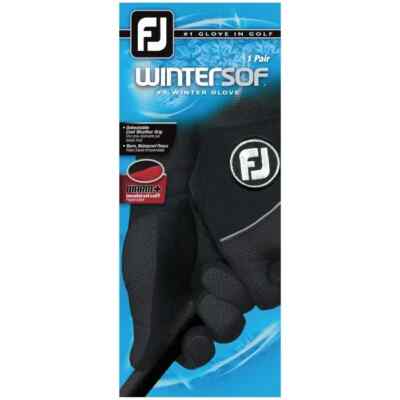 Footjoy Men's Wintersof Winter Glovers one Pair Size Men's Small Black