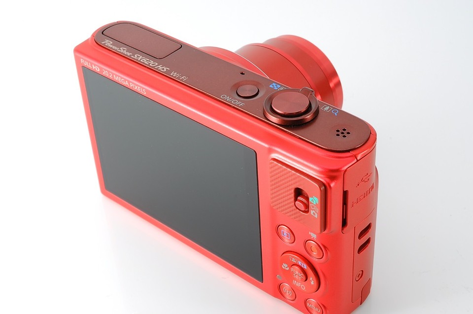 Canon PowerShot SX620 HS Red 20.2MP Digital Camera 25x Optical Zoom