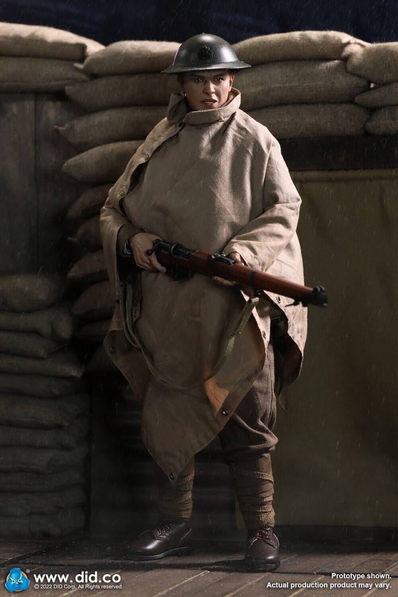 did dragon action figure ww1 British Tom 1/6 12'' boxed