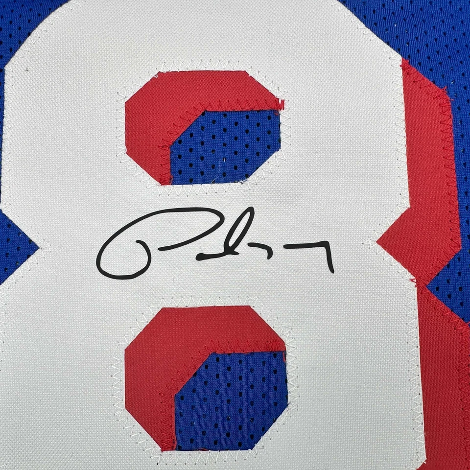 Баскетбольная футболка с факсимильным автографом Paul George Philadelphia синяя мужская размер XL - Изображение 2 из 4