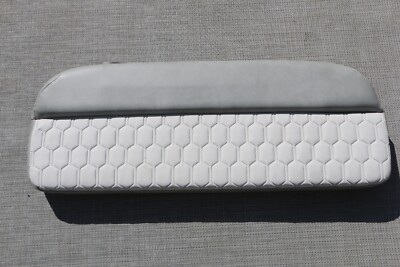 Sea Chaser 22 HFC Boat Bench Cushion Two-Tone Grey / White 41 x 15