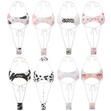 Women Lingerie Exotic Leotard Pool Swimsuit Minimal Bikini One Piece Bodysuit