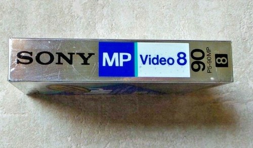 CASSETTE VIDEO K7 TAPE/ 1 CASSETTE VIERGE SONY P5-90MP VIDEO 8MM 90 NEUF - Photo 4 sur 4