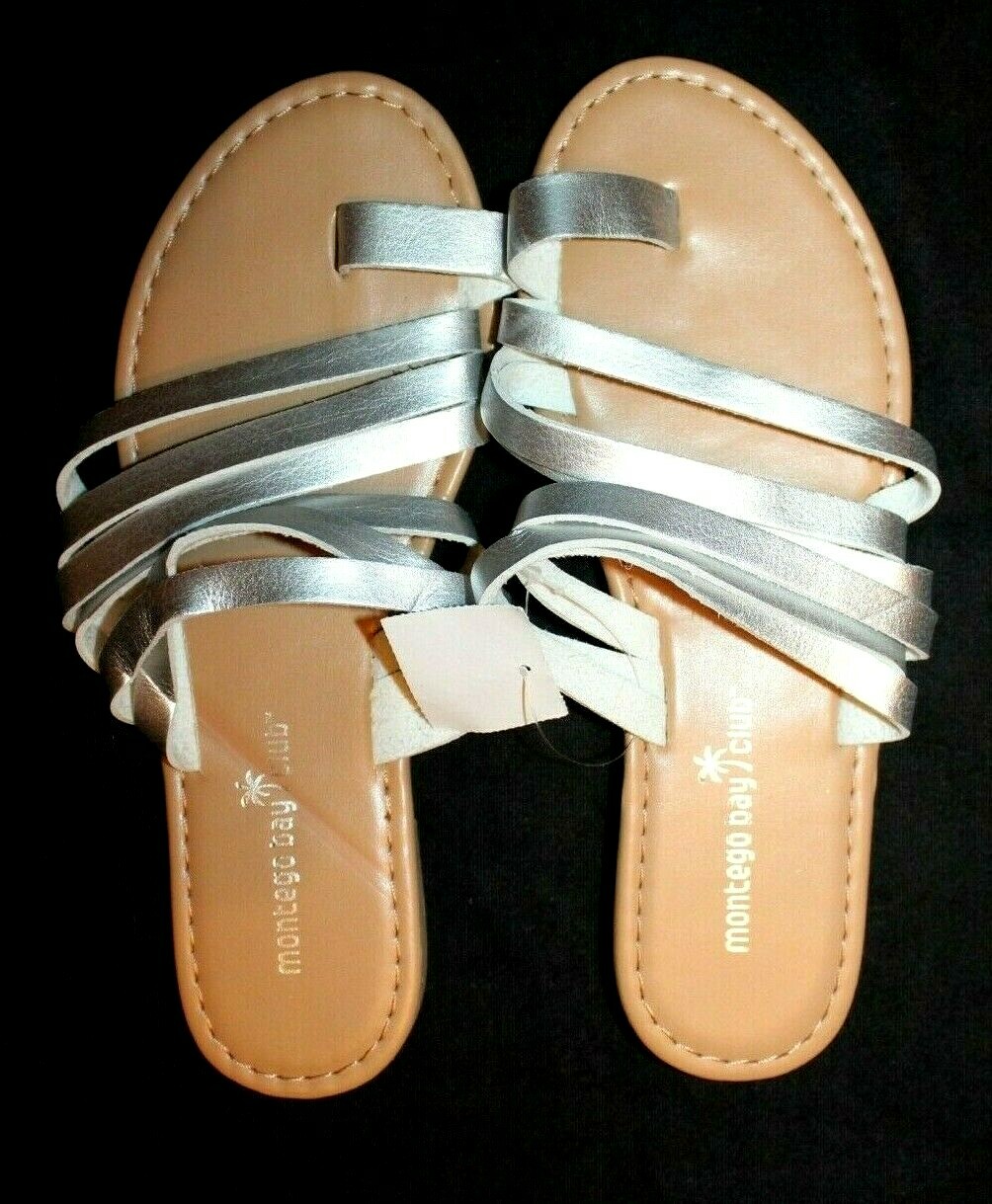 PANTOFOLA D’ORO Montego Bay Club ciabatte sandali donna con cinturino oro o argento