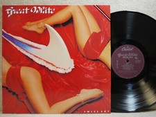 Great White ...Twice Shy 1989 Korea LP Picture & Lyric W/Insert NM Promo