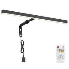 Picture Lights for Paintings Plug in, 16" 4W Adjustable LED Picture Light Art...