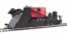 H0 Gauge - Jordan Spreader Snowplow Green Bay & Western -- 110122 New