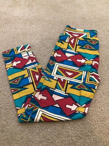 Lularoe TC Leggings Tall Curvy Bright 