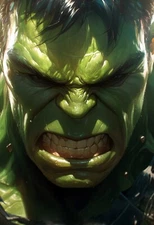 "Hulk 15" 13x19 Fine Art Print Limited to Only 20 Hand-Numbered Copies