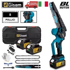 Motosega Sega elettrica a catena batteria potatura giardino per Batteria MAKITA