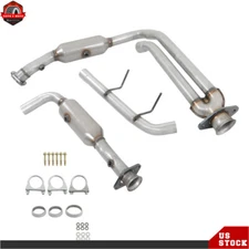 For 2011-2014 Ford F-150 F150 3.7L V6 Front Left ＆ Right Catalytic Converter Set