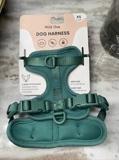 New Wild One Dog Harness XS Spruce Green