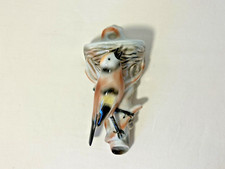 WAGNER &APEL PORZELLAN FIGUR WAND VASE GARTEN VÖGEL THÜRINGEN NEU UNBENUTZT #2/2