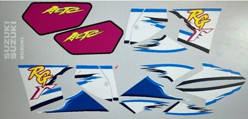 SUZUKI RG125FUN RG125 1992 MODEL PAINTWORK DECAL KIT - Picture 4 of 4