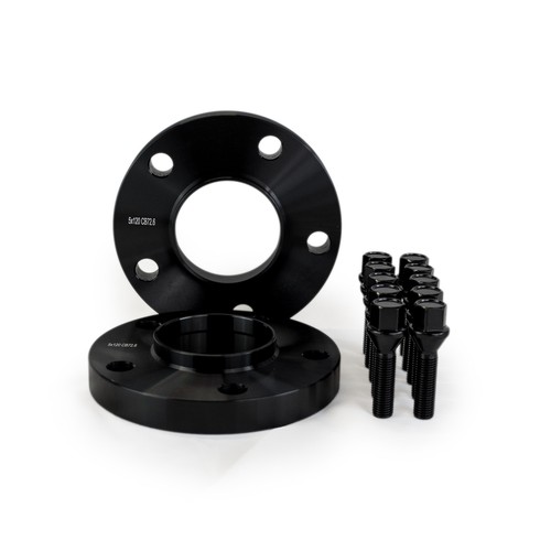 20mm Black Wheel Spacers for BMW 4 Series F models + bolts 72.6CB 5x120 - 第 1/6 張圖片