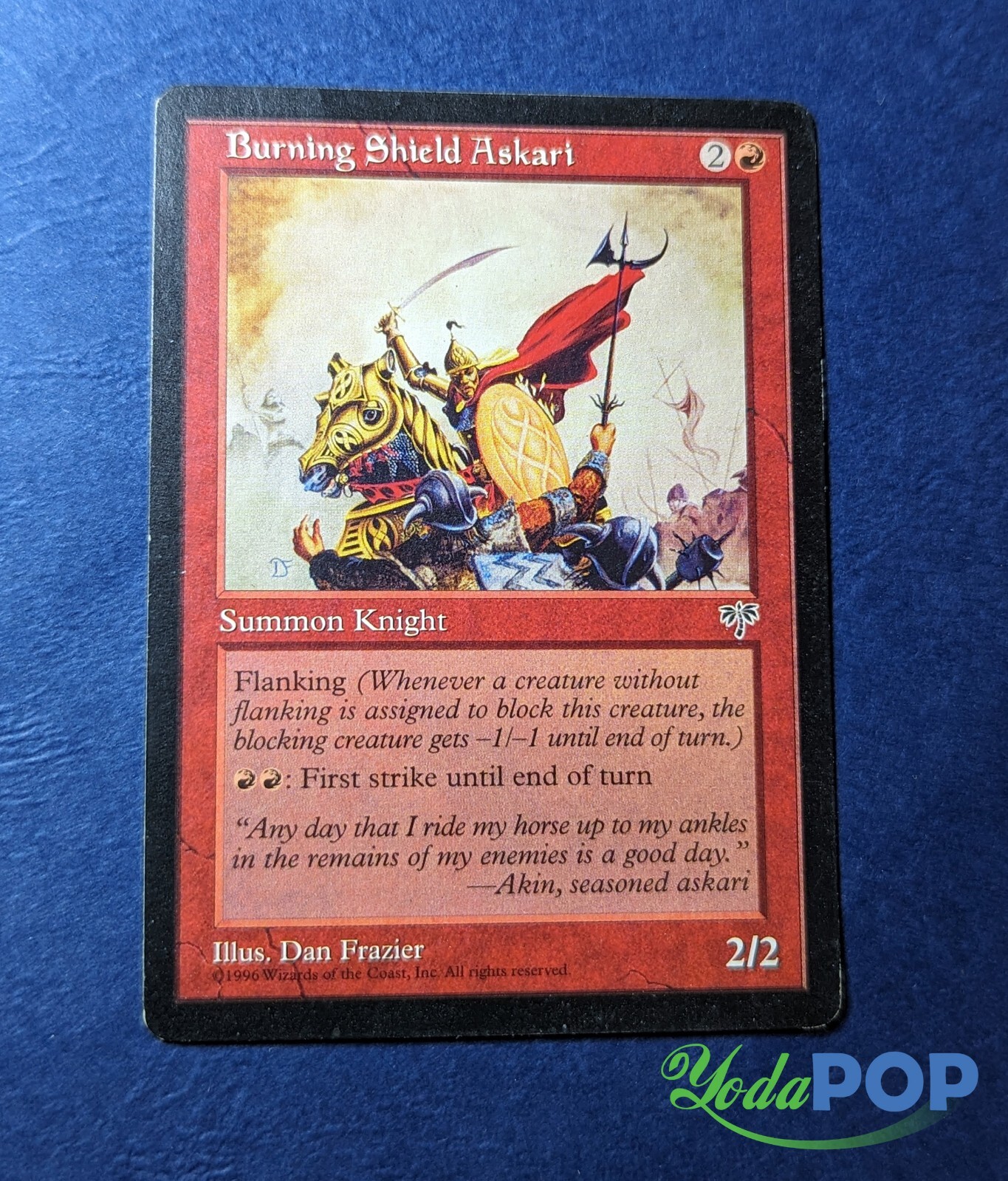 MTG: Burning Shield Askari | Mirage 1996