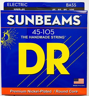 DR NMR-45 Sunbeams BASS Guitar Strings medium gauges  45-105