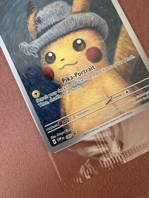 Pokémon x Van Gogh Museum: Pikachu With Grey Felt Hat Promo Card