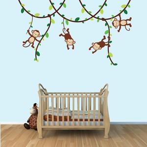 monkey wall stickers