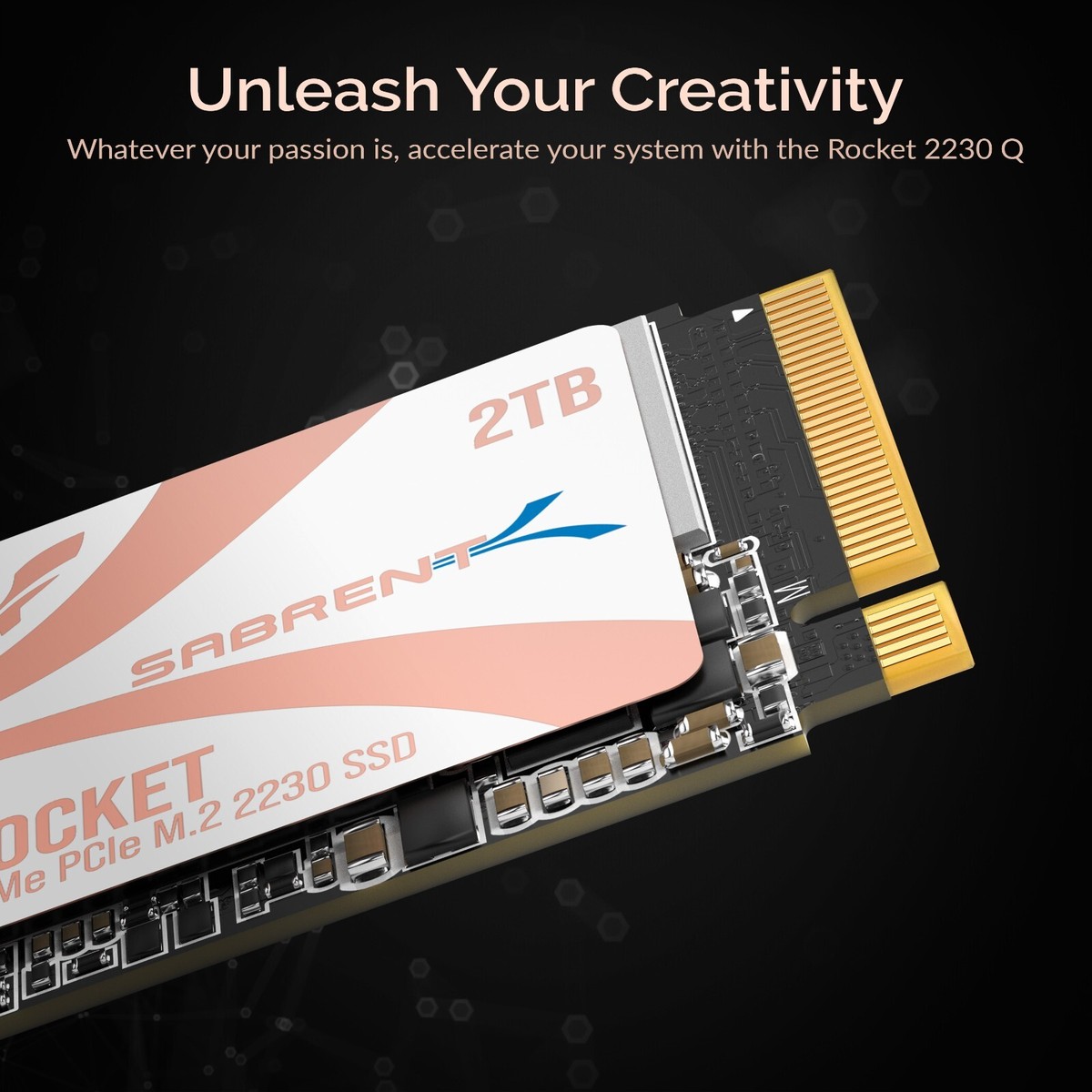 SABRENT Rocket Q4 2230 NVMe 4.0 2TB High Performance PCIe 4.0 M.2 