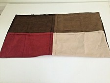 Home Classics King Size 1 Pillow Sham Color Block Taupe Brown Beige Burgundy