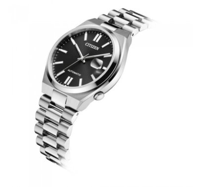 CITIZEN NJ0150-81E シチズン Citizen NJ0150-81E Automatic Black Dial Stainless Steel Tsuyosa
