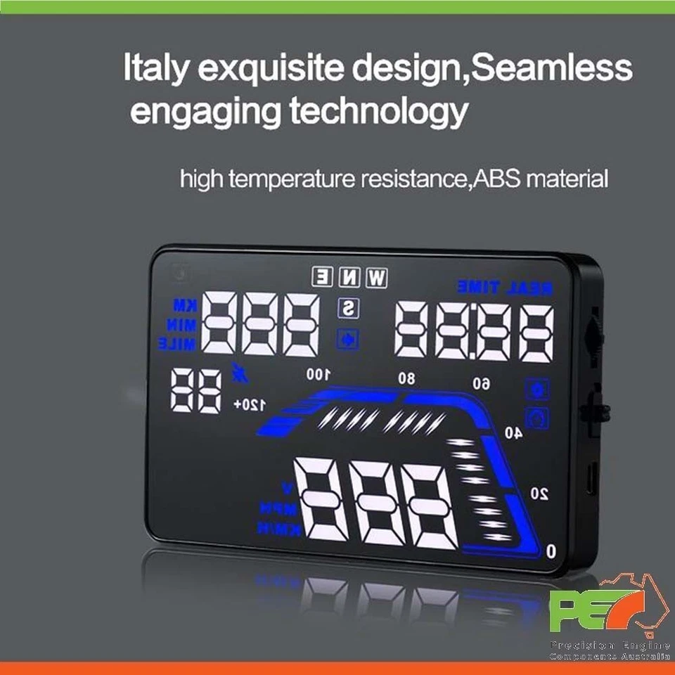 Velocímetro parabrisas Q7 5,5" HeadUp Display GPS para Porsche 911 tipo 996 turbo Foto 4 de 4